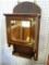 (A2) VINTAGE CONTINENTAL WALL HANGING TOILETRY CABINET. 13X28