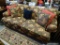 (A4) CRAFT MASTER QUALITY 2 CUSHION SOFA WITH BUTTERFLY UPHOLSTERY. 92X42X38