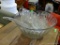 (A6) PUNCHBOWL WITH 12 CUPS AND LADLE: 13