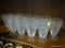 (A2) SET OF 10 ETCHED WATER GOBLETS