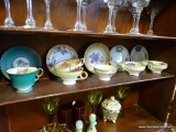 (A2) PAIR OF ROYAL SEALY CABINET CUP AND SAUCERS