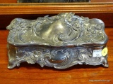 (A1) SILVER-PLATE DRESSER BOX 9X5