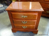 (A1) BROYHILL 2 DRAWER NIGHT STAND 24X16X20