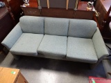 (A4) MID CENTURY 3 CUSHION APARTMENT SIZE SOFA. 70''X32''X30''