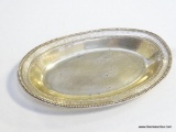 (CASE) STERLING OVAL SERVING DISHES 10 7/8'' LONG. IN GOOD CONDITION. WEIGHS APPROX. 6.01 TROY OZ.