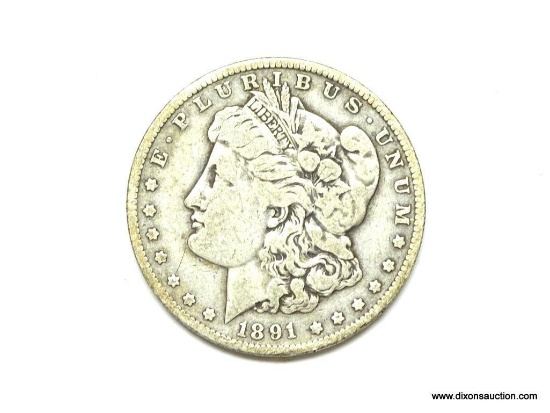 1891-o MORGAN DOLLAR