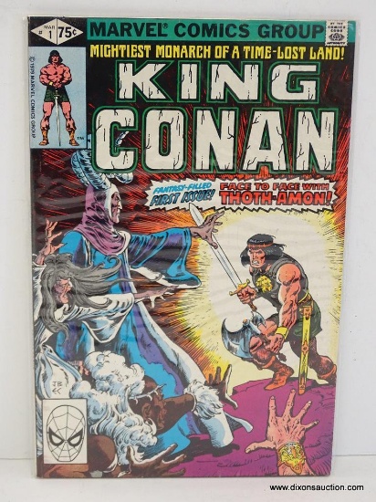 KING CONAN "FACE TO FACE WITH THOTH-AMON!" ISSUE NO. 1 1980 B&B VGC