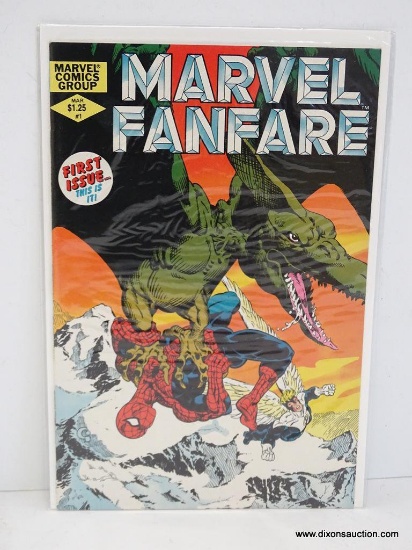 MARVEL FANFARE ISSUE NO. 1 1982 B&B VGC