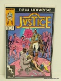 JUSTICE ISSUE #1 1986 B&B VGC