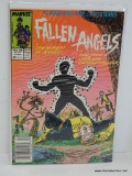 FALLEN ANGELS ISSUE NO. 1 OF A 8 ISSUE LIMITED SERIES. 1987 B&B COVER PRICE $.75