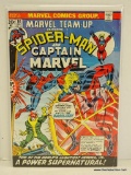 MARVEL TEAM-UP FEATURING SPIDER-MAN AND CAPTAIN MARVEL ISSUE NO. 16 1973 B&B VGC $0.20 COVER PRICE