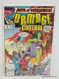 MARVEL'S DAMAGE CONTROL ISSUE NO. 4, 1989 B & B COVER PRICE $1.00.