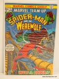 MARVEL TEAM-UP FEATURING SPIDER-MAN AND THE WEREWOLF ISSUE NO. 12 1973 B&B VGC $0.20 COVER PRICE