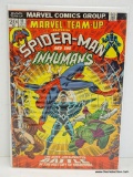 MARVEL TEAM-UP FEATURING SPIDER-MAN AND THE INHUMANS ISSUE NO. 11 1973 B&B VGC $0.20 COVER PRICE