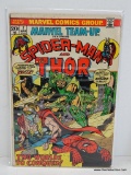 MARVEL TEAM-UP FEATURING SPIDER-MAN AND THE MIGHTY THOR ISSUE NO.7 1973 B&B VGC $0.20 COVER PRICE