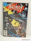 BATMAN YEAR 3 PT 1 OF 4. ISSUE NO. 436. 1989 B&B COVER PRICE $.75 VGC