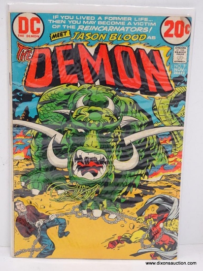 THE DEMON ISSUE NO. 3. 1972 B&B COVER PRICE $.20 GC