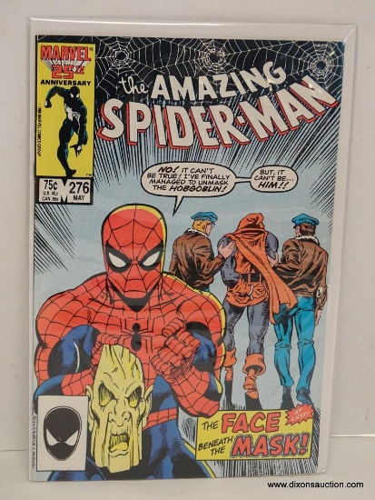 THE AMAZING SPIDER-MAN ISSUE NO. 276. 1986 B&B COVER PRICE $.75 VGC