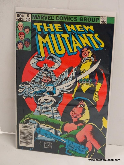 THE NEW MUTANTS ISSUE NO. 5. 1983 B&B COVER PRICE $.60 VGC