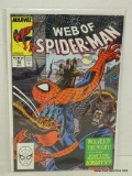 WEB OF SPIDER-MAN ISSUE NO. 53. 1988 B&B COVER PRICE $1.00 VGC