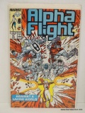 ALPHA FLIGHT ISSUE NO. 57. 1988 B&B COVER PRICE $1.00 VGC