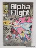 ALPHA FLIGHT ISSUE NO. 61. 1988 B&B COVER PRICE $1.25 VGC