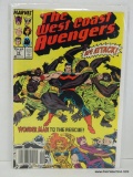 THE WEST COAST AVENGERS ISSUE NO. 33. 1988 B&B COVER PRICE $.75 VGC