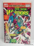 THE HERO KILLERS PART 4. THE NEW WARRIORS. ISSUE NO. 2. 1992 B&B COVER PRICE $2.25 VGC