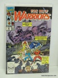 THE NEW WARRIORS ISSUE NO. 2. 1990 B&B COVER PRICE $1.00 VGC
