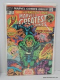 MARVELS GREATEST COMICS ISSUE NO. 59. 1975 B&B COVER PRICE $.25 FC