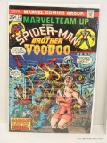 MARVEL TEAM-UP FEATURING SPIDER-MAN AND THE INCREDIBLE HULK. ISSUE NO. 27. 1974 B&B COVER PRICE $.25