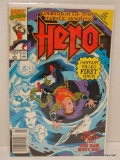 HERO WARRIOR OF THE MYSTIC REALMS ISSUE NO. 1. 1990 B&B COVER PRICE $1.50 VGC