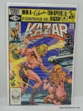 KA-ZAR ISSUE NO. 8. 1981 B&B COVER PRICE $.50 VGC
