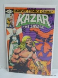 KA-ZAR THE SAVAGE ISSUE NO. 11. 1981 B&B COVER PRICE $.75 VGC