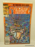 MACHINE MAN ISSUE NO. 1. 1984 B&B COVER PRICE $.75 VGC