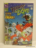HAWK AND DOVE ISSUE NO. 18. 1990 B&B COVER PRICE $1.00 VGC