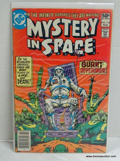 MYSTERY IN SPACE ISSUE NO. 116. 1981 B&B COVER PRICE $.50 VGC