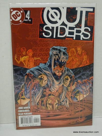 OUTSIDERS ISSUE NO. 4. 2003 B&B COVER PRICE $2.50 VGC
