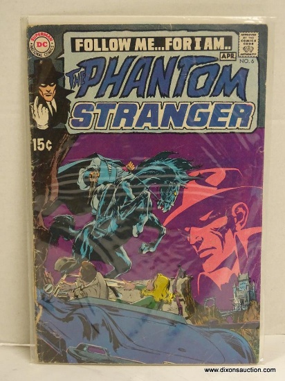 THE PHANTOM STRANGER ISSUE NO. 6. 1970 B&B COVER PRICE $.15 FC