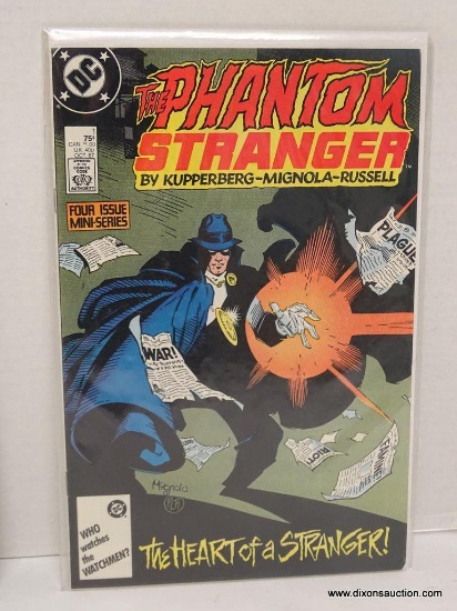 THE PHANTOM STRANGER "THE HERAT OF A STRANGER!" ISSUE NO. 1. 1987 B&B COVER PRICE $.75 VGC