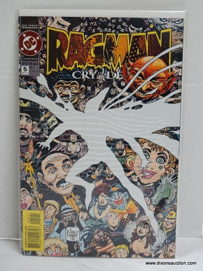 RAGMAN ISSUE NO. 5. 1993 B&B COVER PRICE $1.75 VGC