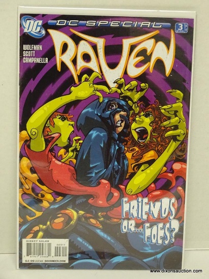 RAVEN "FRIENDS OR... FOES?" ISSUE NO. 2. 2008 B&B COVER PRICE $2.99 VGC