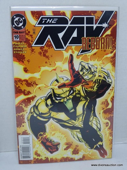 THE RAY "REBORN" ISSUE NO. 10. 1995 B&B COVER PRICE $1.95 VGC