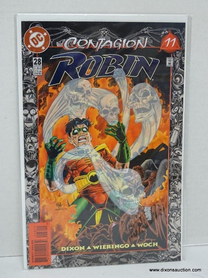 ROBIN "CONTAGION" ISSUE NO. 28. 1996 B&B COVER PRICE $1.95 VGC