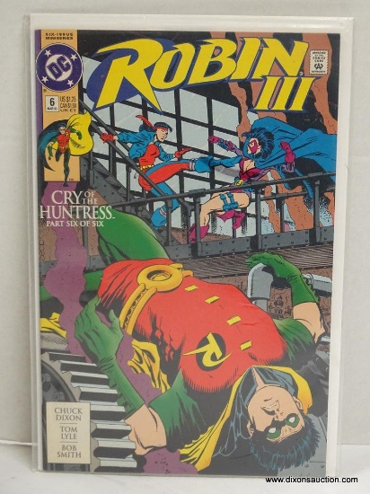 ROBIN III ISSUE NO. 6. 1993 B&B COVER PRICE $1.25 VGC