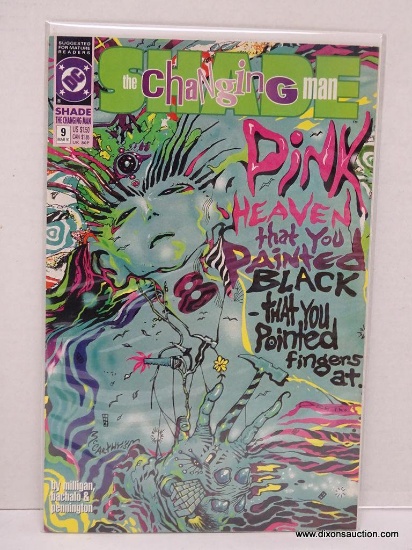 SHADE THE CHANGING MAN ISSUE NO. 9. 1991 B&B COVER PRICE $1.50 VGC