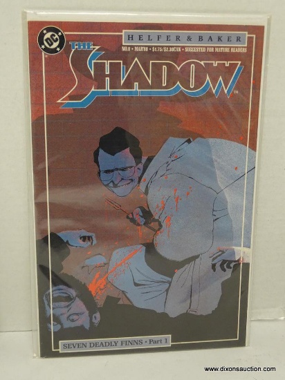 THE SHADOW ISSUE NO. 8. 1988 B&B COVER PRICE $1.75 VGC