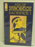 AGE OF BRONZE SACRIFICE 1 ISSUE NO. 10. B&B COVER PRICE $3.50 VGC