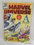 MARVEL UNIVERSE ISSUE NO. 1. 1982 B&NB COVER PRICE $1.00 VGC