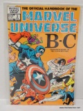 MARVEL UNIVERSE ISSUE NO. 2. 1982 B&NB COVER PRICE $1.00 VGC